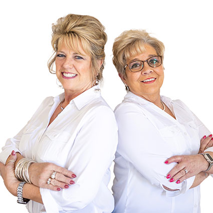 Highley Blessed Realty Agent Phyllis J. Carpenter and Pamela Loftus